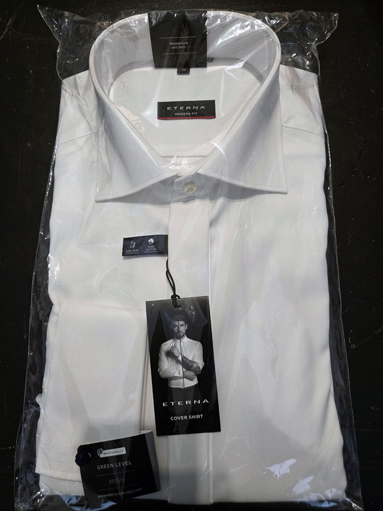 Eterna Hemd Hochzeitshemd Gr. 416 statt 79,95€ SP 49,00 €
